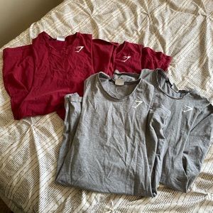 Mens Gymshark cutoff bundle